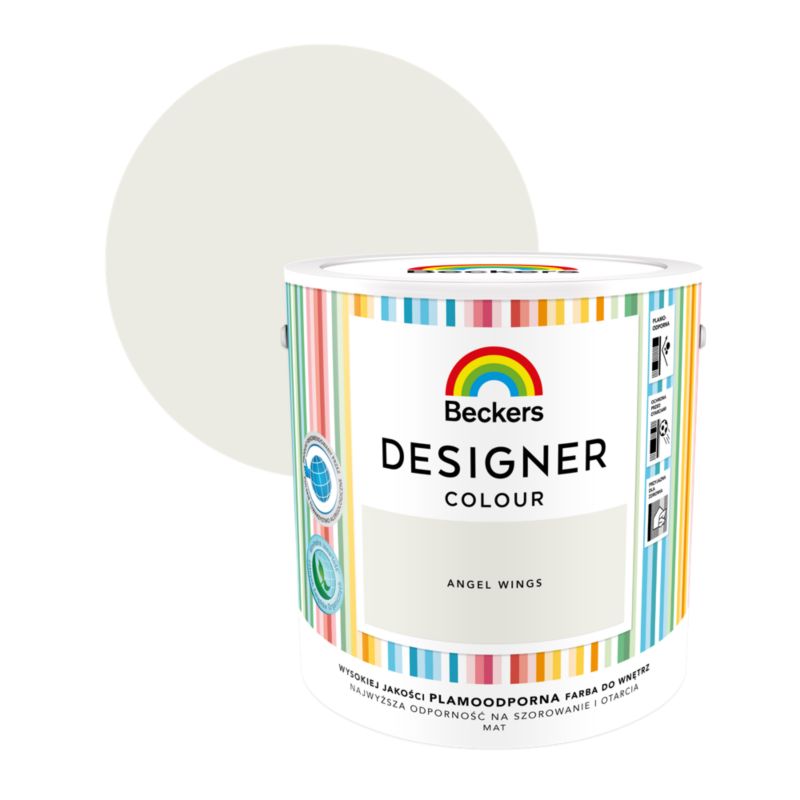 Farba kolorowa Beckers Designer wings 2,5 l