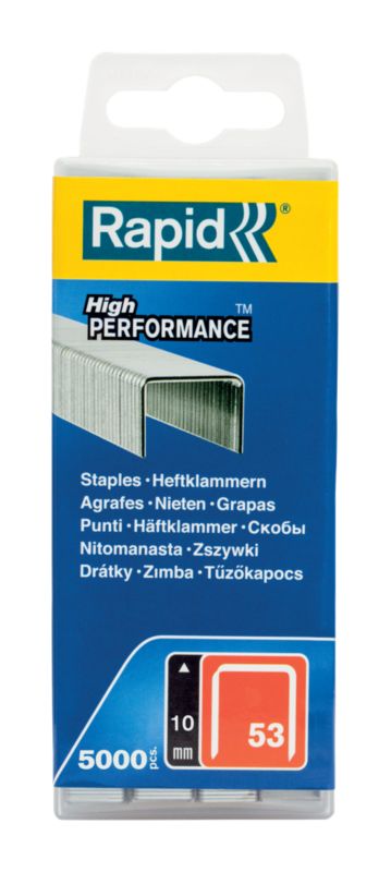 Rapid Zszywki galwanizowane 53/10 mm - 5000 szt.