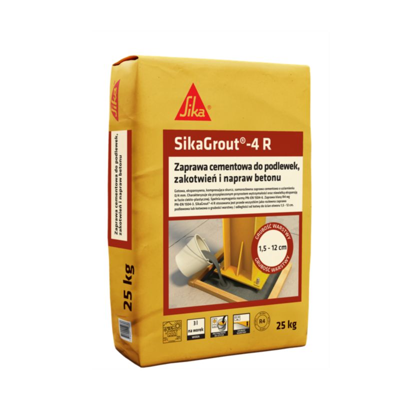 Zaprawa cementowa Sika Grout 4R 25 kg