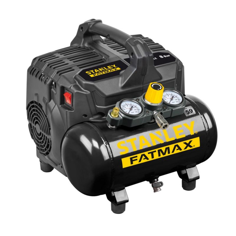 Stanley FatMax Kompresor bezolejowy 6L 8 bar