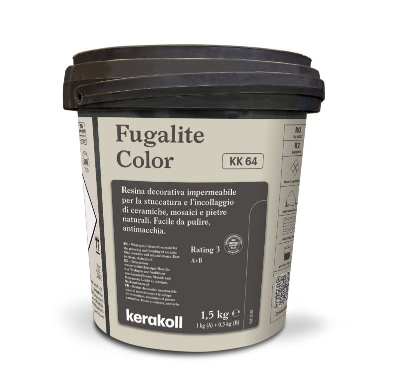 Fuga Kerakoll Fugalite KK 64 ciepły jasnoszary 1,5 kg