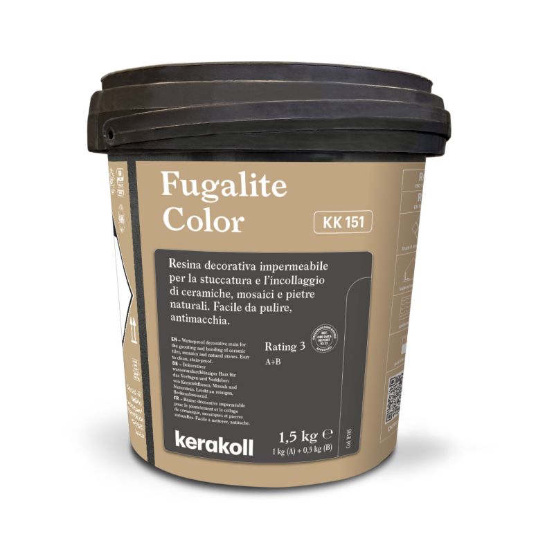 Fuga Kerakoll Fugalite KK 151 ciepły szary 1,5 kg