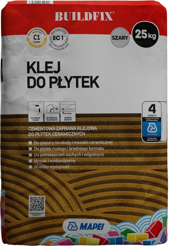 Klej do płytek Buildfix 25 kg