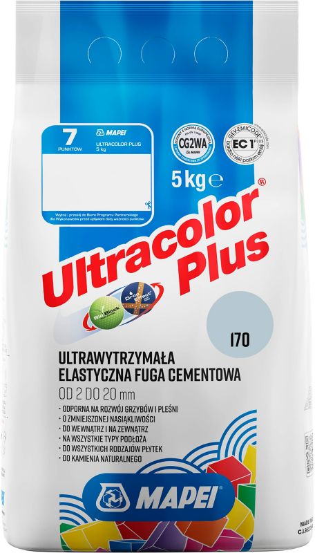 Fuga elastyczna Mapei Ultracolor Plus 170 krokusowa 5 kg