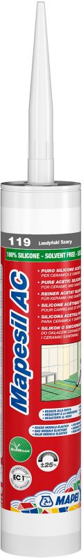 Silikon Mapei Mapesil AC 119 londyński szary 310 ml
