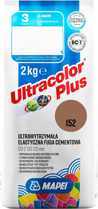 Fuga elastyczna Mapei Ultracolor Plus 152 lukrecja 2 kg