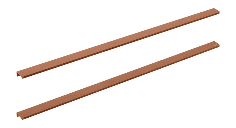 Uchwyt meblowy Roca Style 80 cm miedź szczotkowana 2 szt.