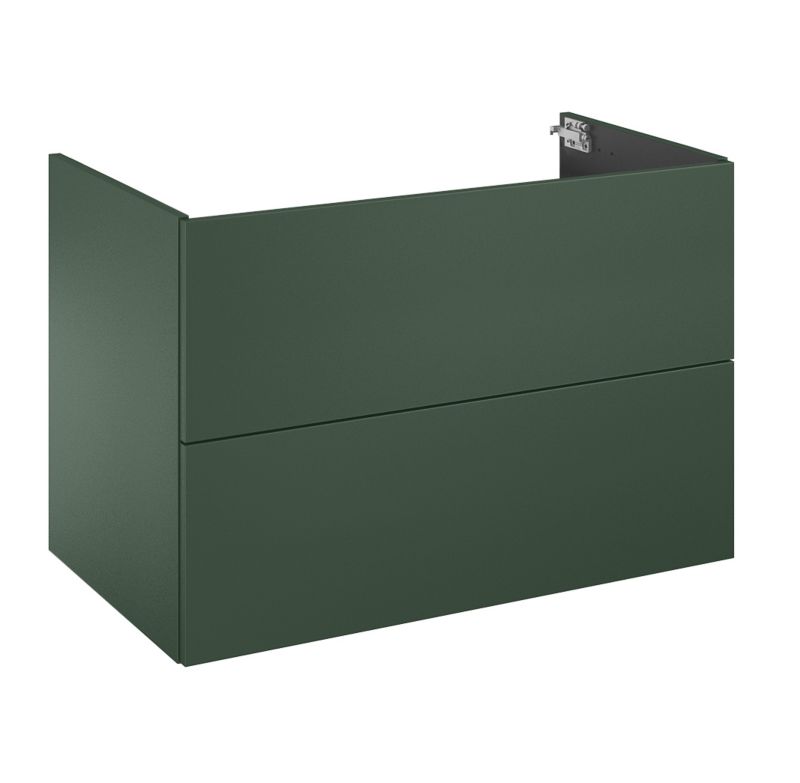 Szafka pod umywalkę Roca Style 80 cm wisząca zielony mat