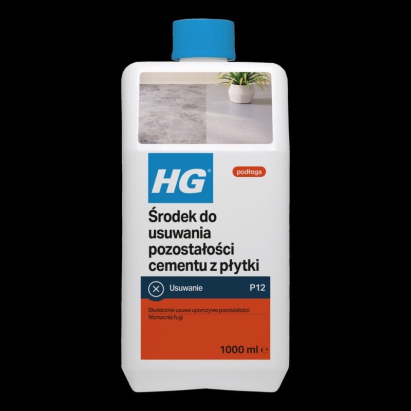 Hg Środek do usuwania cementu, zapraw klejowych i białego nalotu 1 l