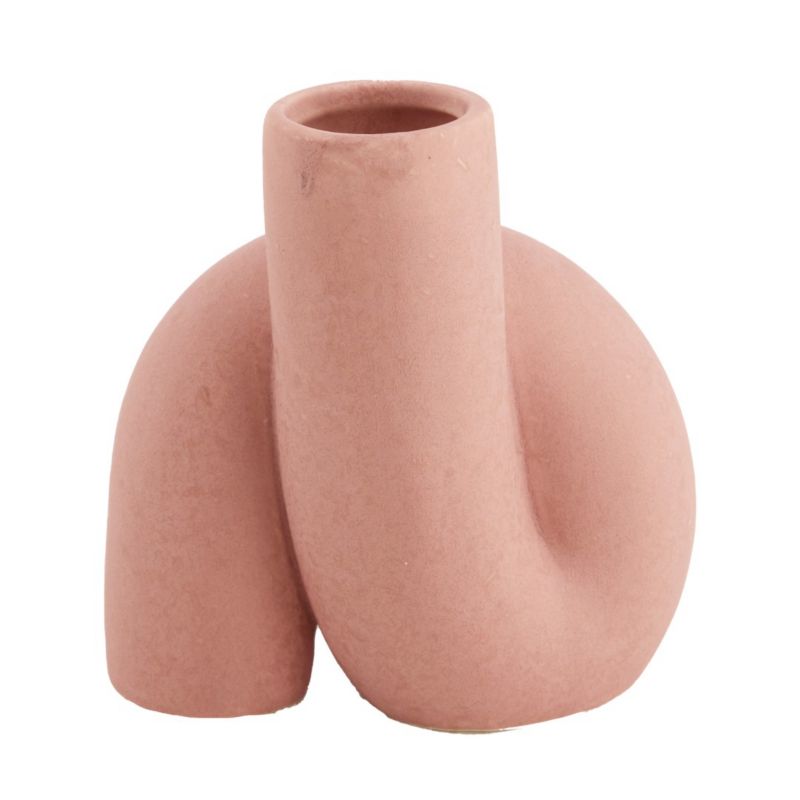 Wazon porcelanowy 11,5 cm różowy
