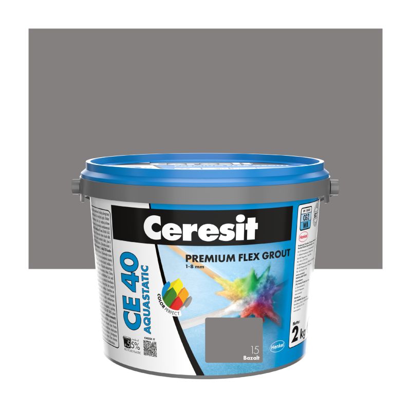 Fuga elastyczna Ceresit CE40 bazalt 2 kg