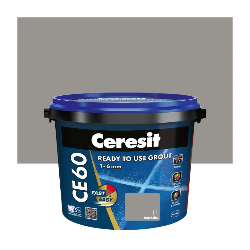 Fuga gotowa Ceresit CE60 antracyt 2 kg