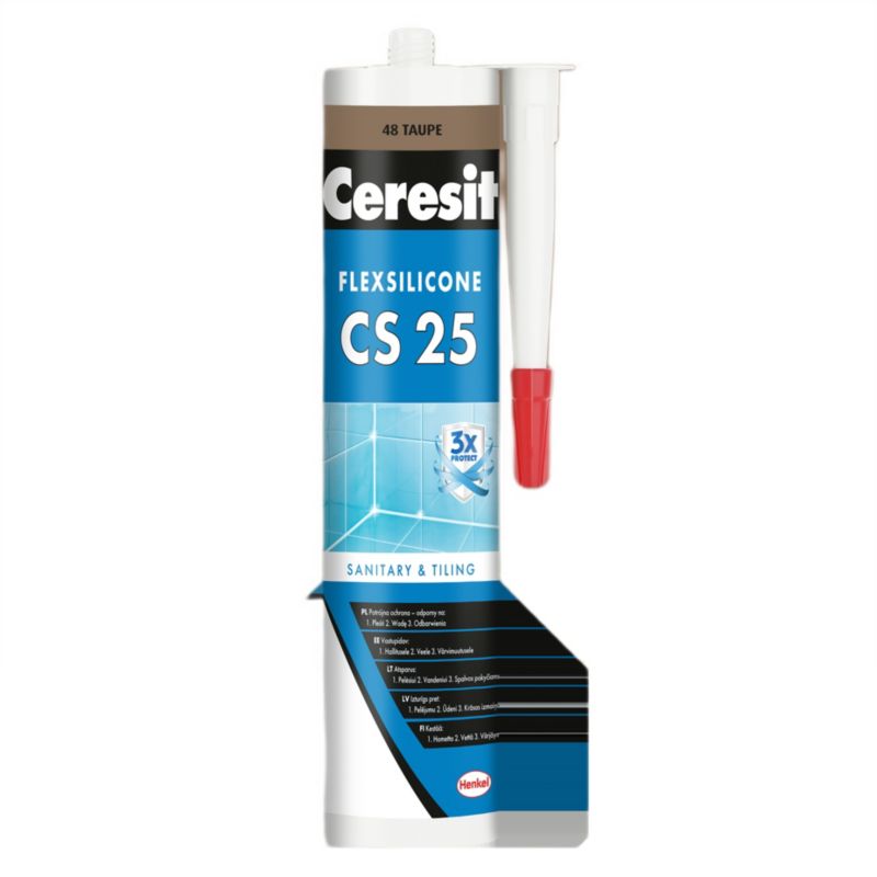 Silikon Ceresit CS25 Taupe 48 280 ml