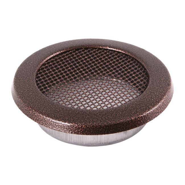 Kratka okrągła Parkanex 100 mm miedź
