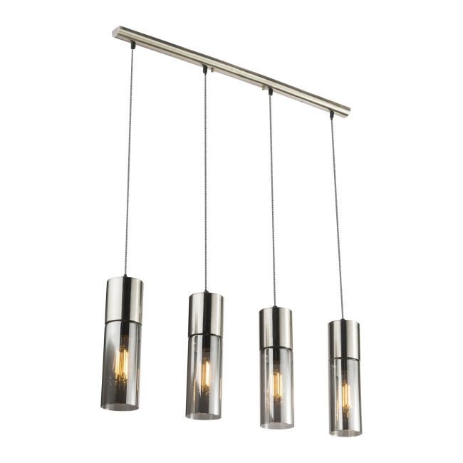 Lampa wisząca Annika 4 x 25 W E27 chrom