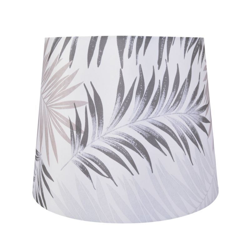 Abażur do lampy podłogowej Sanico Goldlux scarlet stożek 35cm grey leaves - 1 szt.