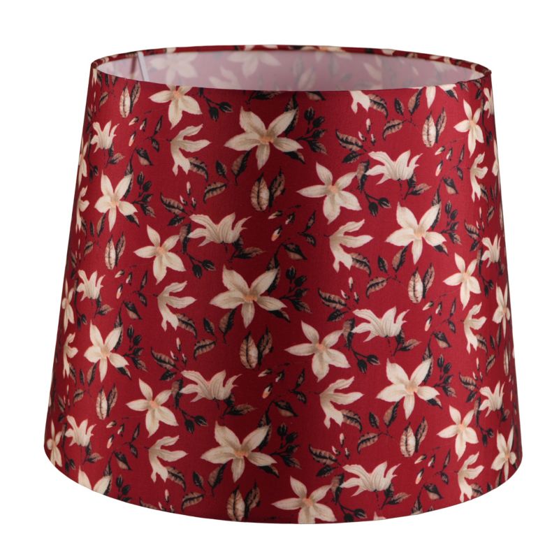 Abażur do lampy podłogowej Sanico Goldlux scarlet stożek 35cm red nature - 1 szt.
