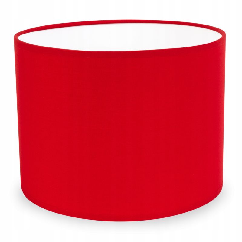 Abażur do lampy wiszącej stołowej  Light Home LH okrągły E27 czerwony 20cm 1szt.