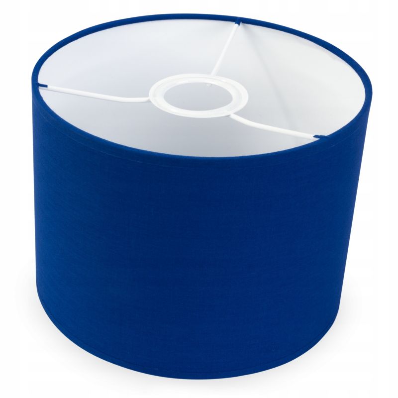 Abażur do lampy wiszącej stołowej  Light Home LH okrągły E27 granatowy 20cm 1szt.