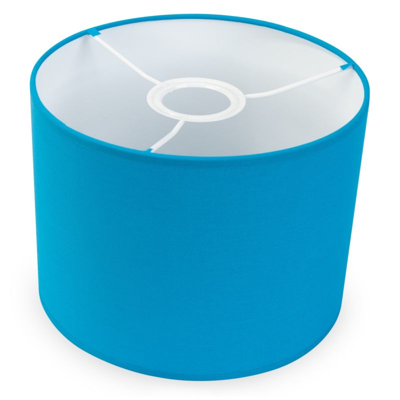 Abażur do lampy wiszącej stołowej  Light Home LH okrągły E27 niebieski 20cm 1szt.