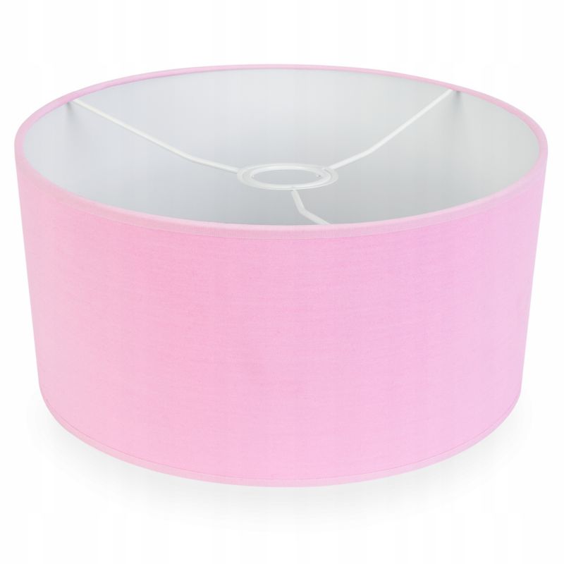 Abażur do lampy wiszącej stojącej Light Home LH  40cm E27 różowy 1szt.