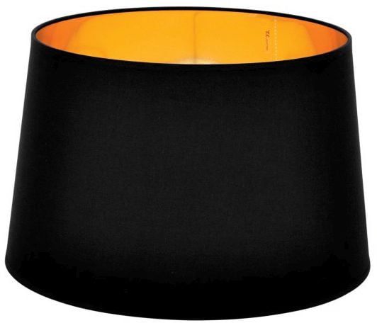 Abażur Kaja Remi Gold 45 cm do lampy czarny złoty 1 szt.