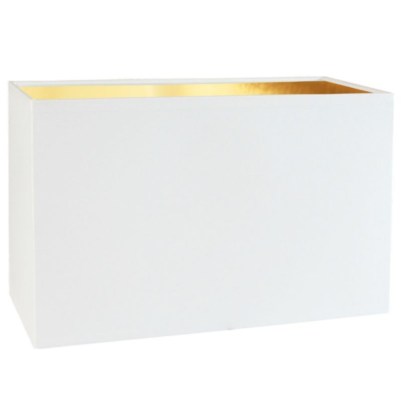 Abażur Klosz do lampy Nocna Biały ze złotemVolta Light Factory 1szt.