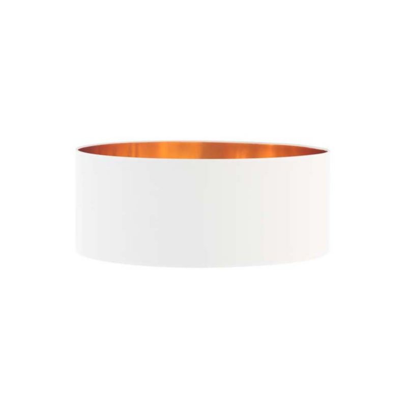 Abażur Klosz do lampy Nocnej/Kinkietu Biały ze złotem Volta Light Factory 1szt.