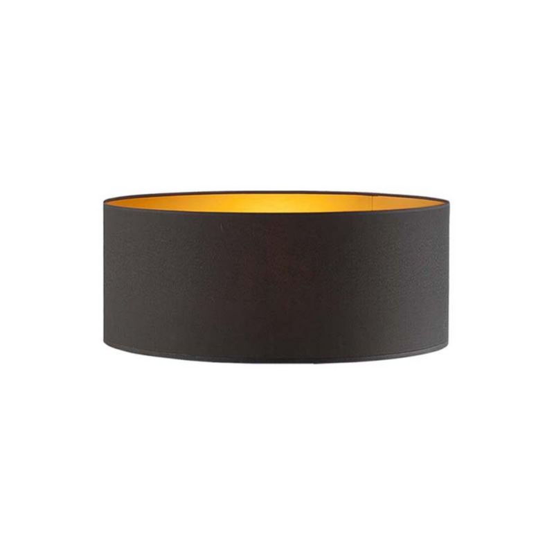 Abażur Klosz do lampy Nocnej/Kinkietu Czarny ze złotem Volta Light Factory 1szt.