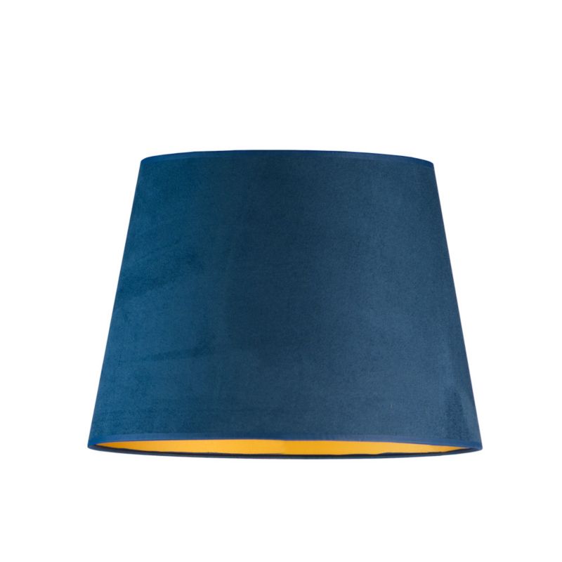 Abażur Klosz do lampy Nocnej/Kinkietu Granatowy ze złotem welur Volta Light Factory 1szt.