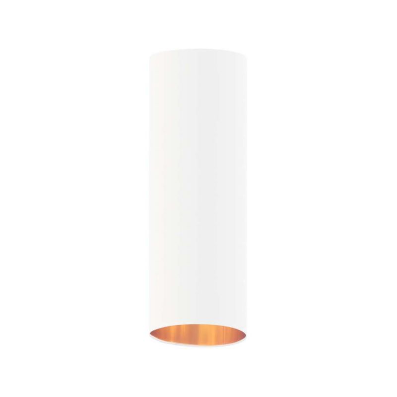 Abażur Klosz do lampy Stojącej/Wiszącej Biały ze złotem Volta Light Factory 1szt.