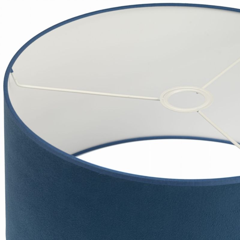 Abażur welurowy Tornado 20cm jeans E27 1 szt.