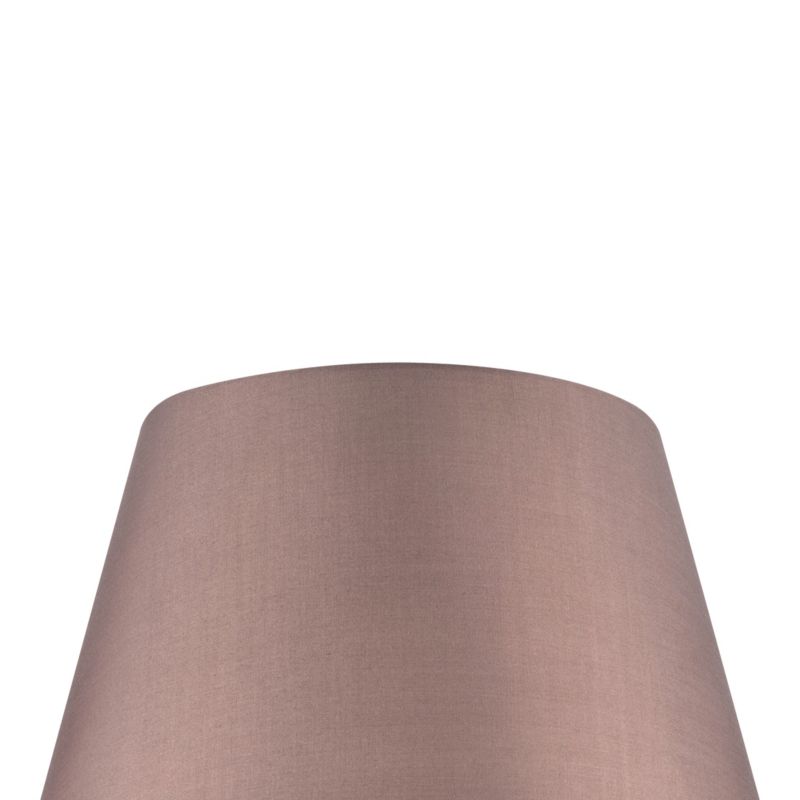 Abażur stożkowy GoodHome Lokombi XL taupe