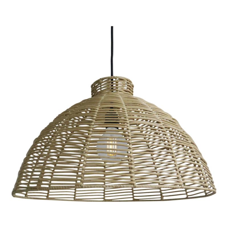 Abażur zewnętrzny 50 cm rattan