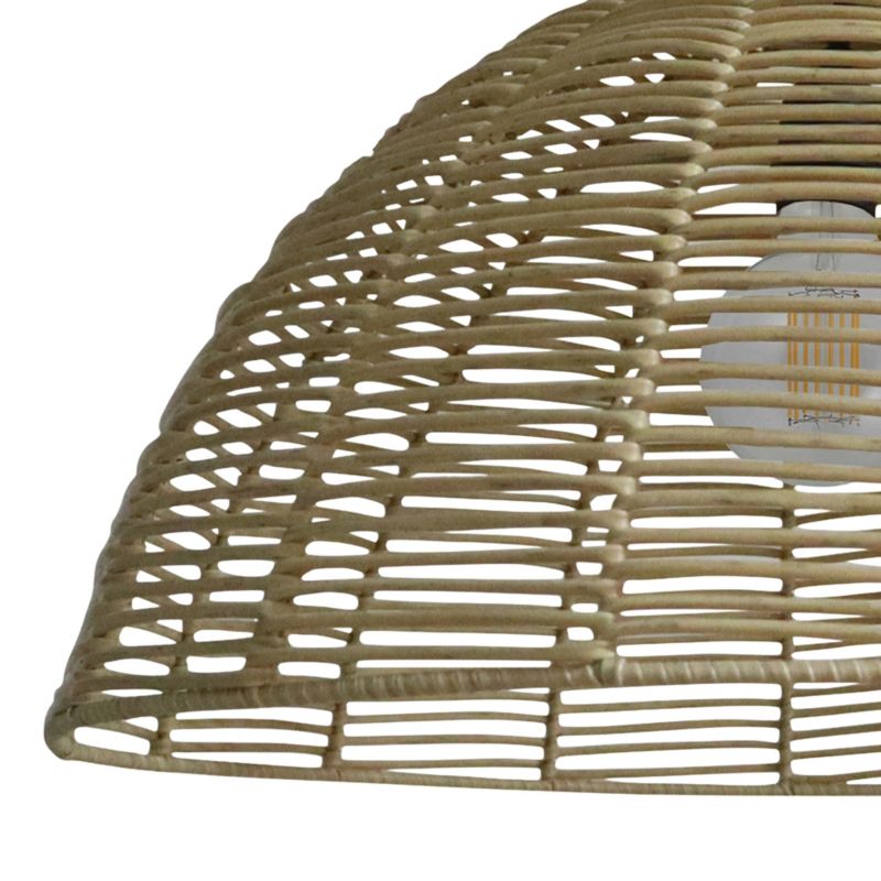 Abażur zewnętrzny 50 cm rattan