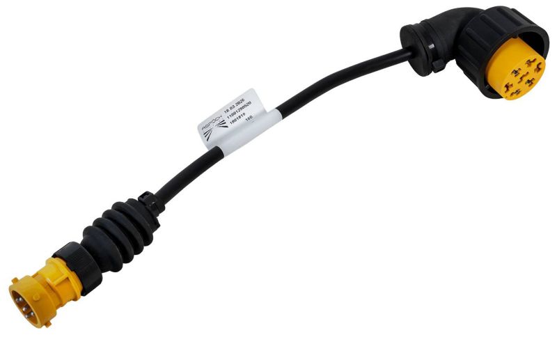Adapter bajonet 5-PIN złącze kątowe ASS2 7-PIN ASPÖCK przejściówka lewa 1 szt.