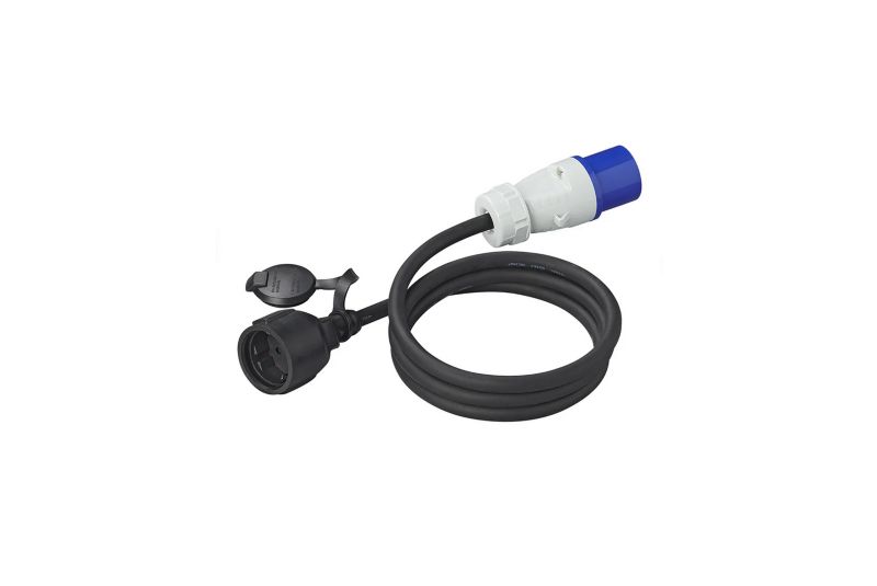 Adapter CEE ProPlus z gniazdem ze stykiem ochronnym 16A 230V kabel 150 cm 1 szt.