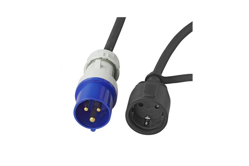 Adapter CEE ProPlus z gniazdem ze stykiem ochronnym 16A 230V kabel 150 cm 1 szt.