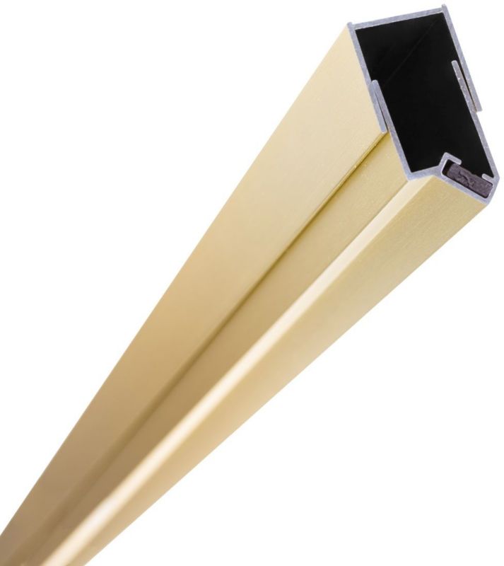 Adapter magnetyczny Rea Hugo Gold do montażu drzwi wnękowych złoty 1 szt.