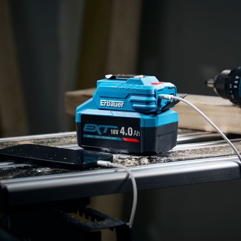 Adapter USB Erbauer G2 18 V