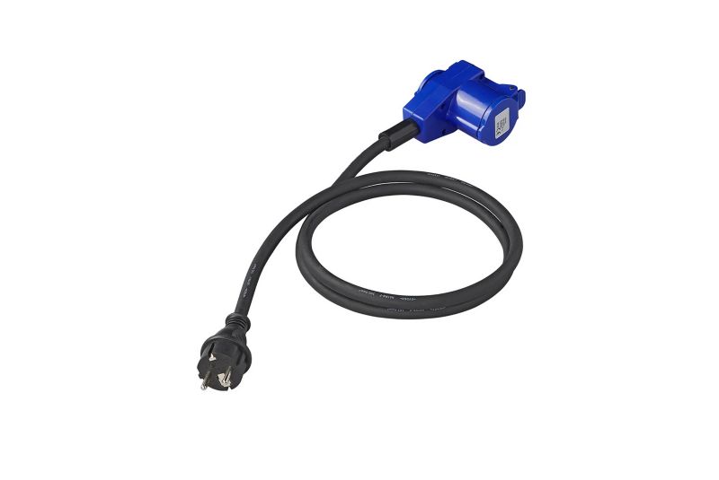 Adapter zasilania do CEE ProPlus z gniazdem Schuko 16A IP44 kabel 150 cm 1 szt.