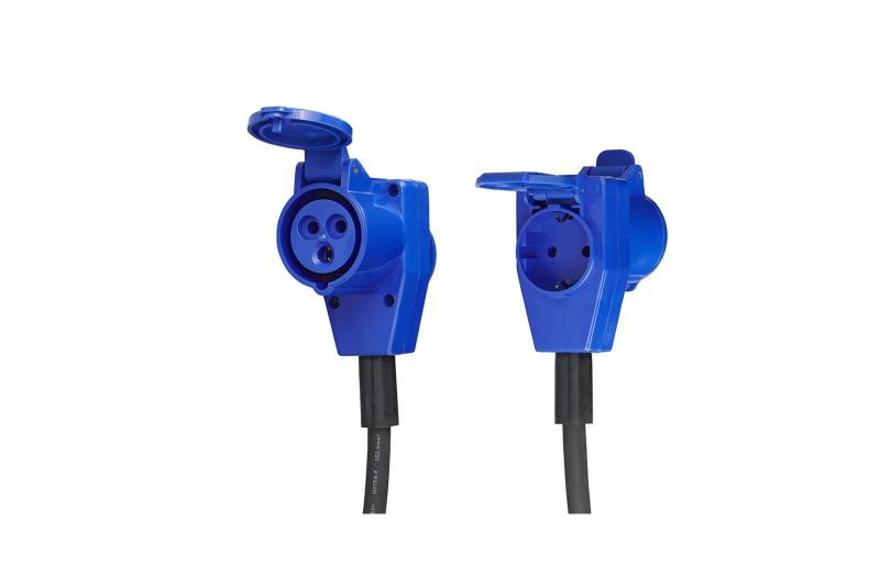 Adapter zasilania do CEE ProPlus z gniazdem Schuko 16A IP44 kabel 150 cm 1 szt.