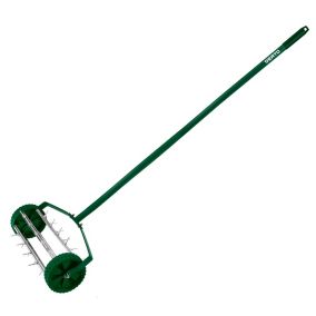 Aerator ręczny wertykulator walcowy do trawy VERTO 27 kolcy, średnica 15cm 1 szt