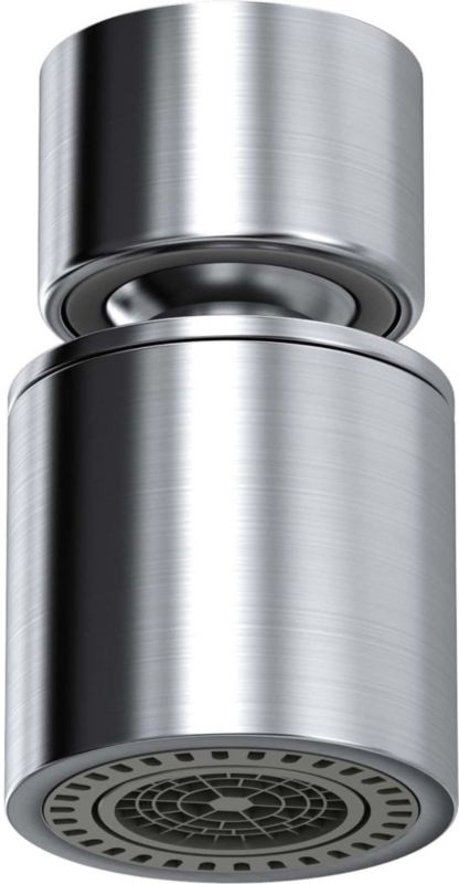 Aerator stalowy Quadron m22x1 2-funkcyjny odporny na przebarwienia 1 szt.