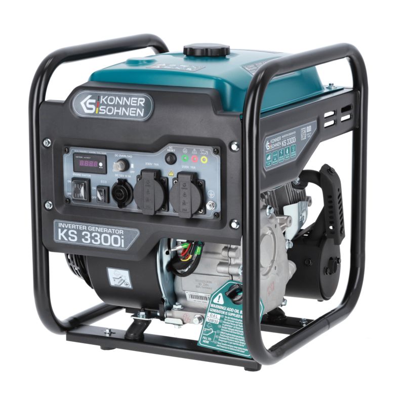 Agregat generator prądotwórczy inwertorowy Könner & Söhnen 3300W 5.5 KM 1szt