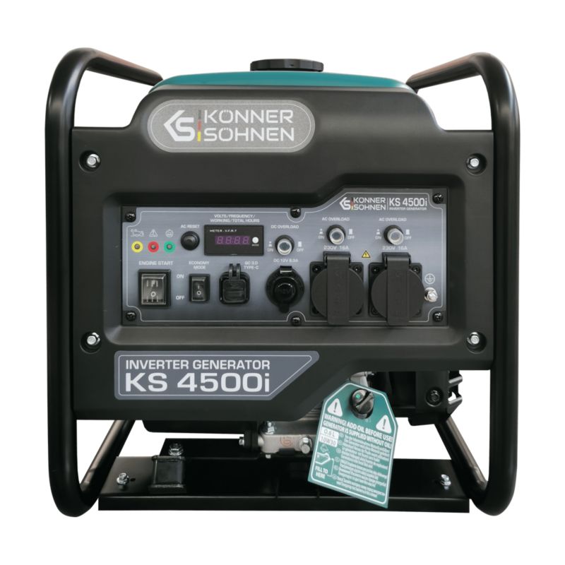 Agregat generator prądotwórczy inwertorowy Könner & Söhnen 4500W 6.1 KM 1szt
