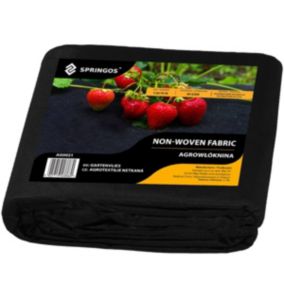 Agrotkanina antychwastowa Springos 50g/m2 1,6x10 m czarna 1 szt.