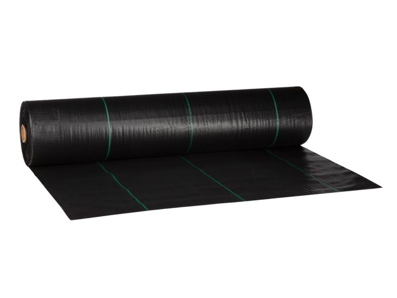 Agrowłóknina FUNFIT GARDEN 135g/m² czarna mata antychwastowa 1,6x100m +50 szpilek 1szt.