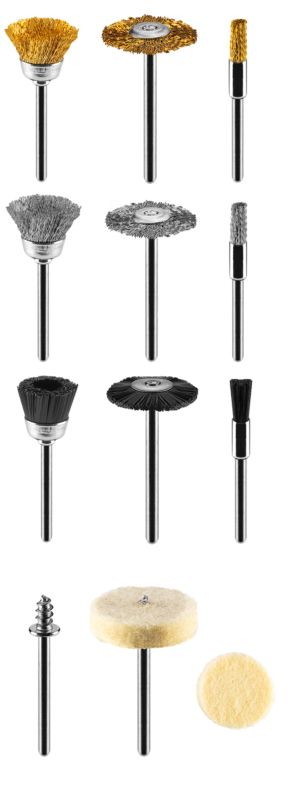 Akcesoria do miniszlifierki Neo Tools 15 sztuk