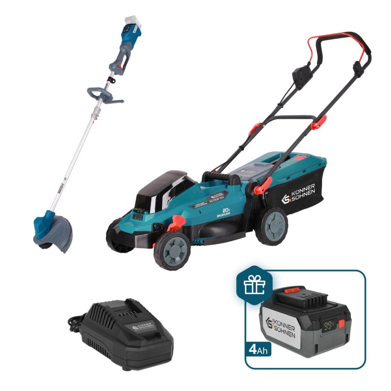 Akcyjny zestaw do pielęgnacji trawnika KS 33LM-BCT20V-SET 1 kpl.